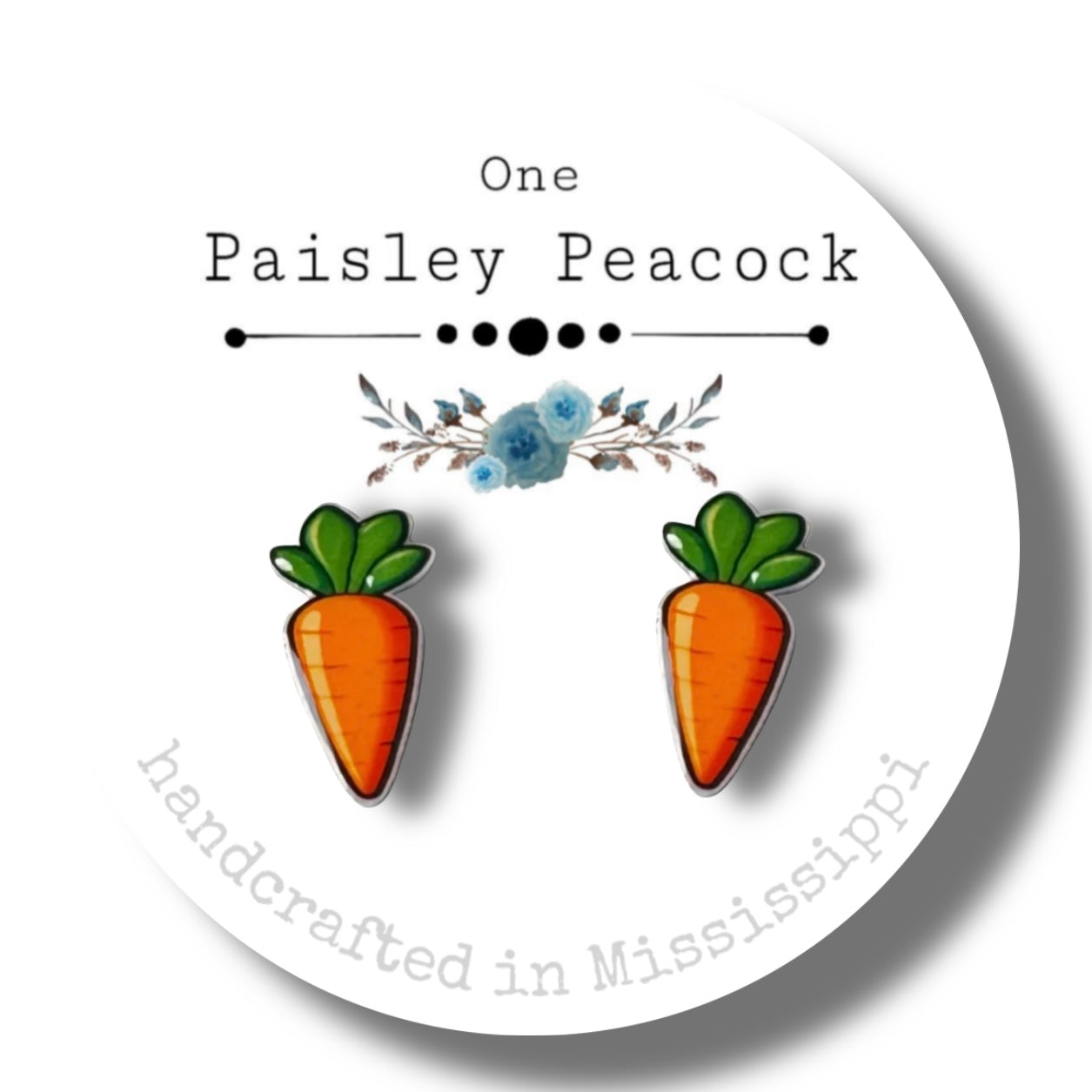 Stud Earrings-carrots