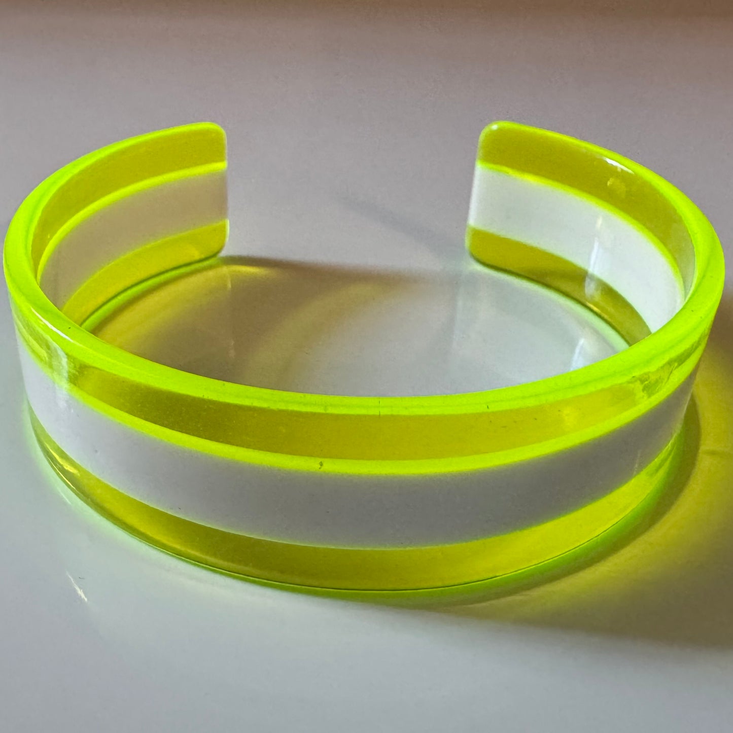 Open Cuff Bangle Bracelet 80’s inspired