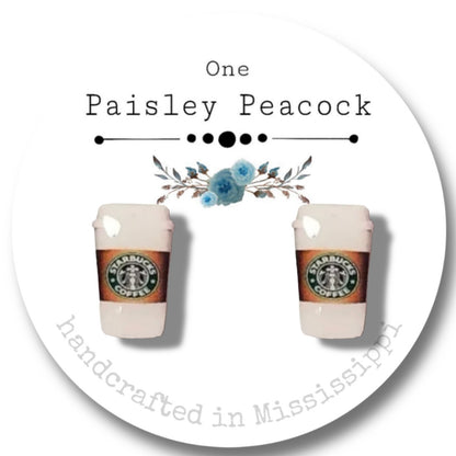 Drink stud earrings