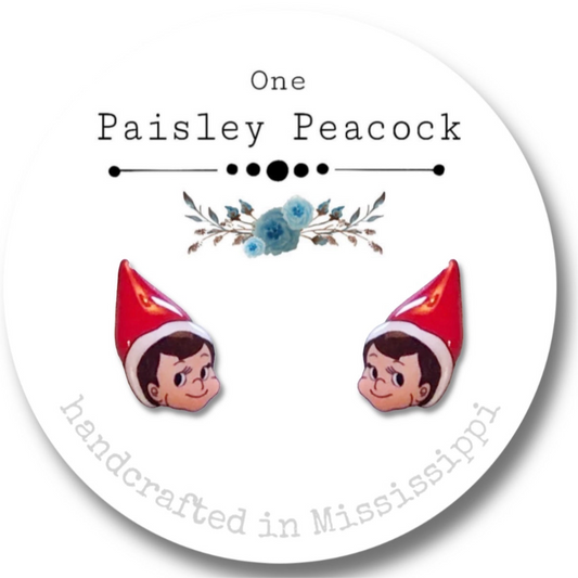 Stud Earrings-elf