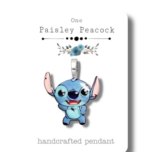 Pendants-blue cartoon