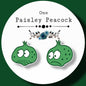 Gidney and Cloyd inspired stud earrings handmade Dudley Do Right