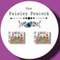 Game of Life inspired stud earrings