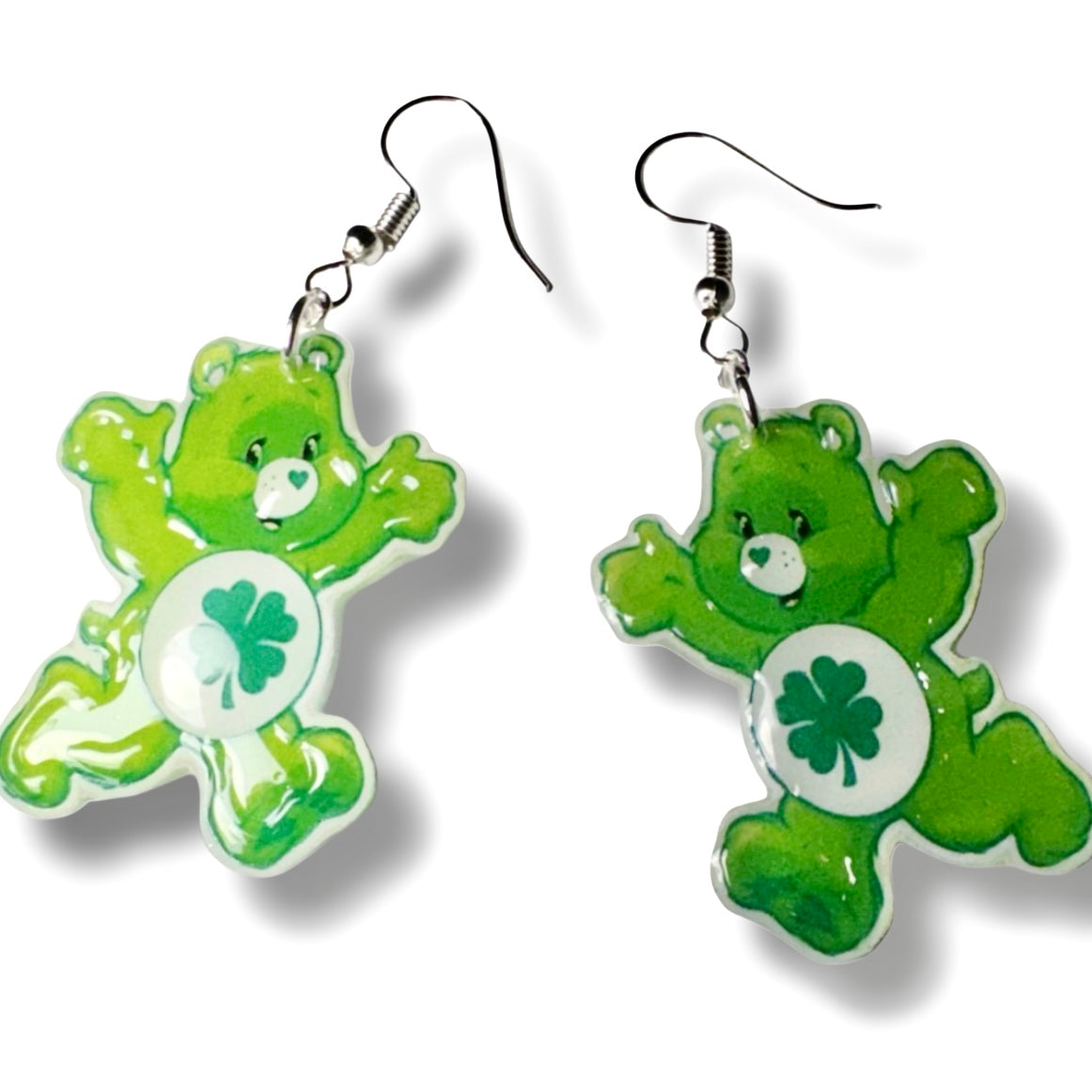 Dangle Earrings-lucky carebear