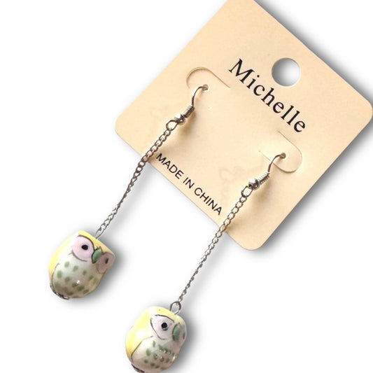Owl Dangle Earrings