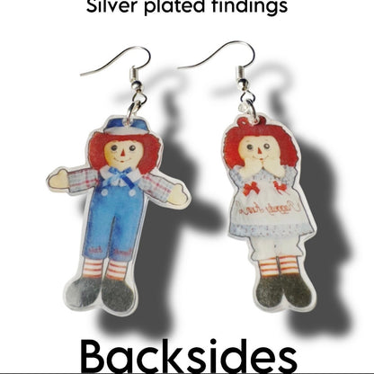 Dangle Earrings- Ragetty Ann-Andy-Ragdoll