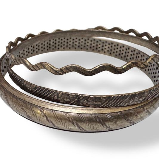 Antique Gold Bangle Set