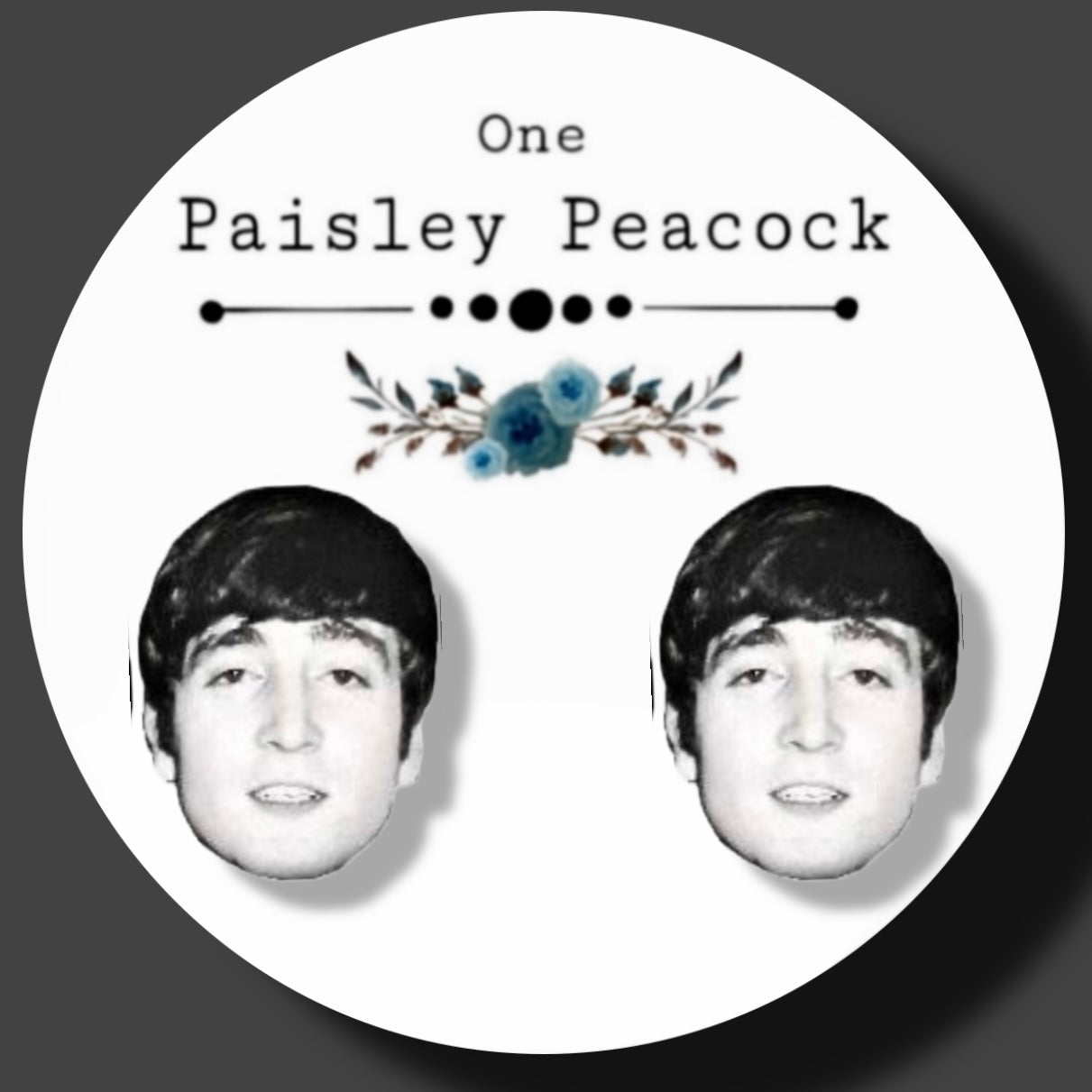 John Lennon earrings Beatles