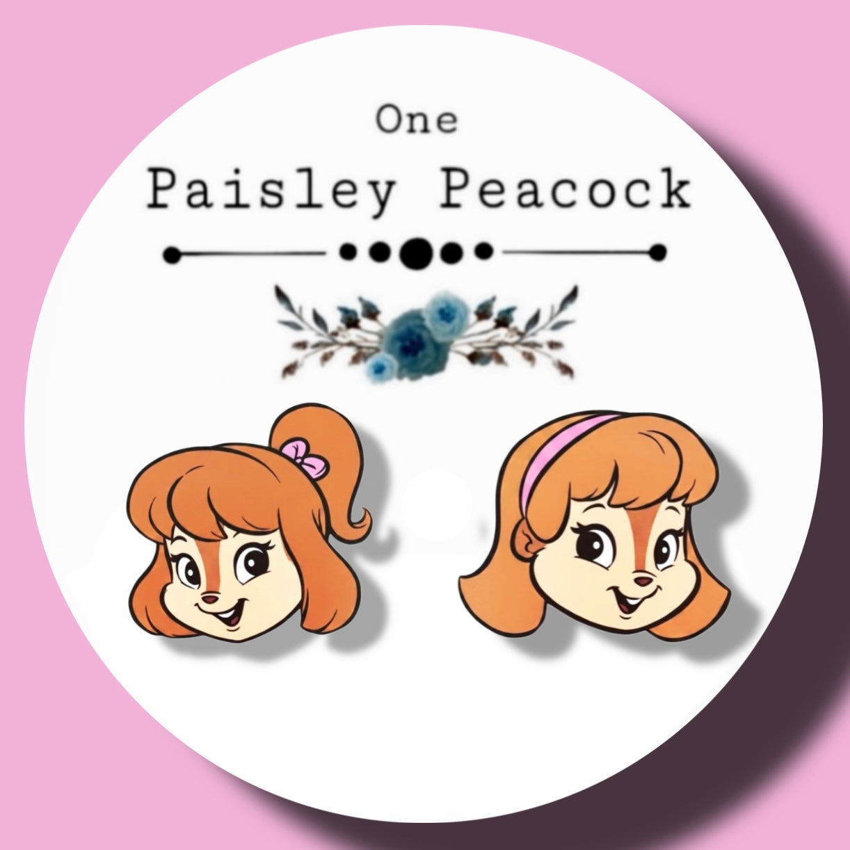 Chipettes stud earrings