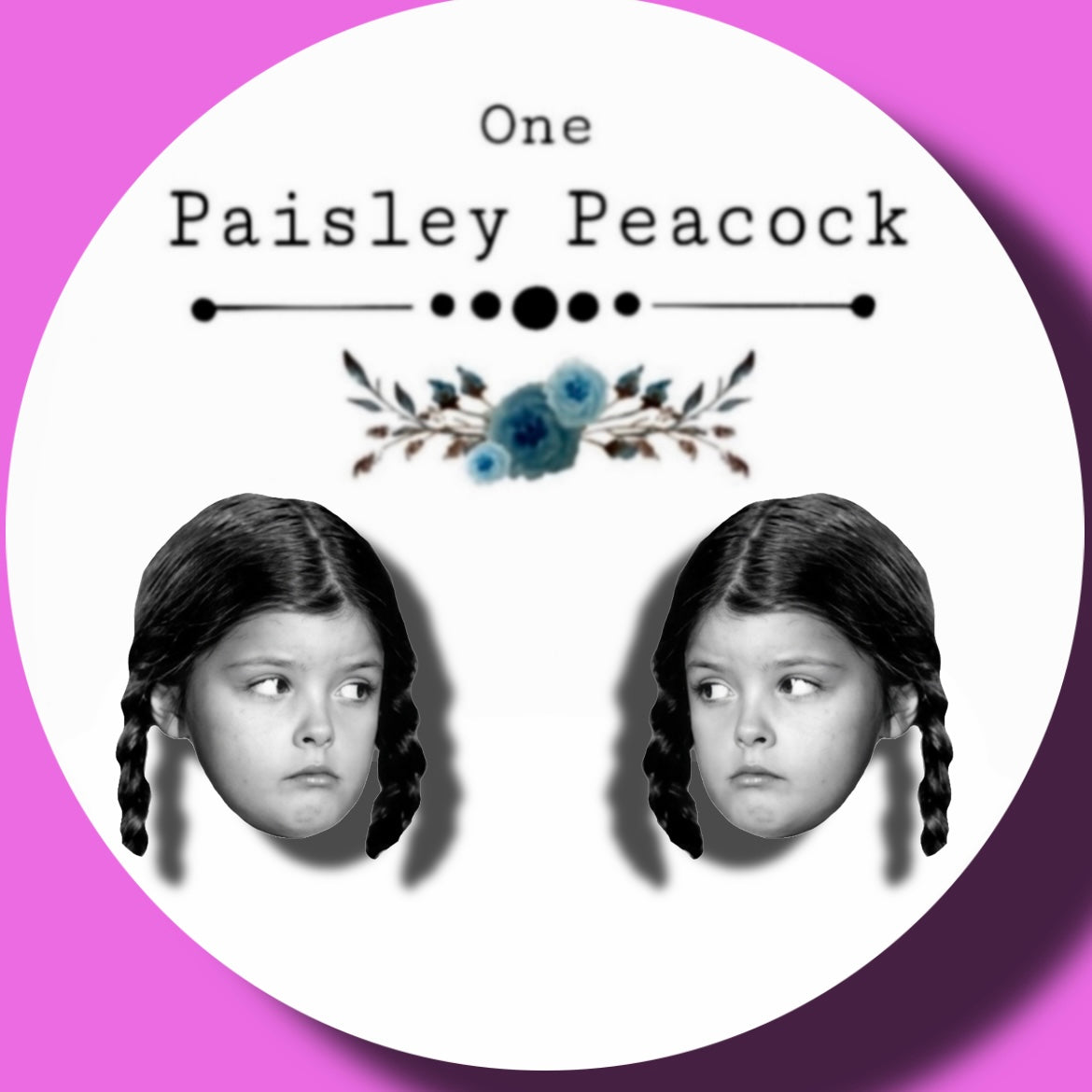 Wednesday Adam’s Family stud earrings