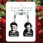 Harry & Marv dangle Earrings Home Alone Inspired