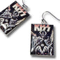 Rock Band Earrings-K I S S