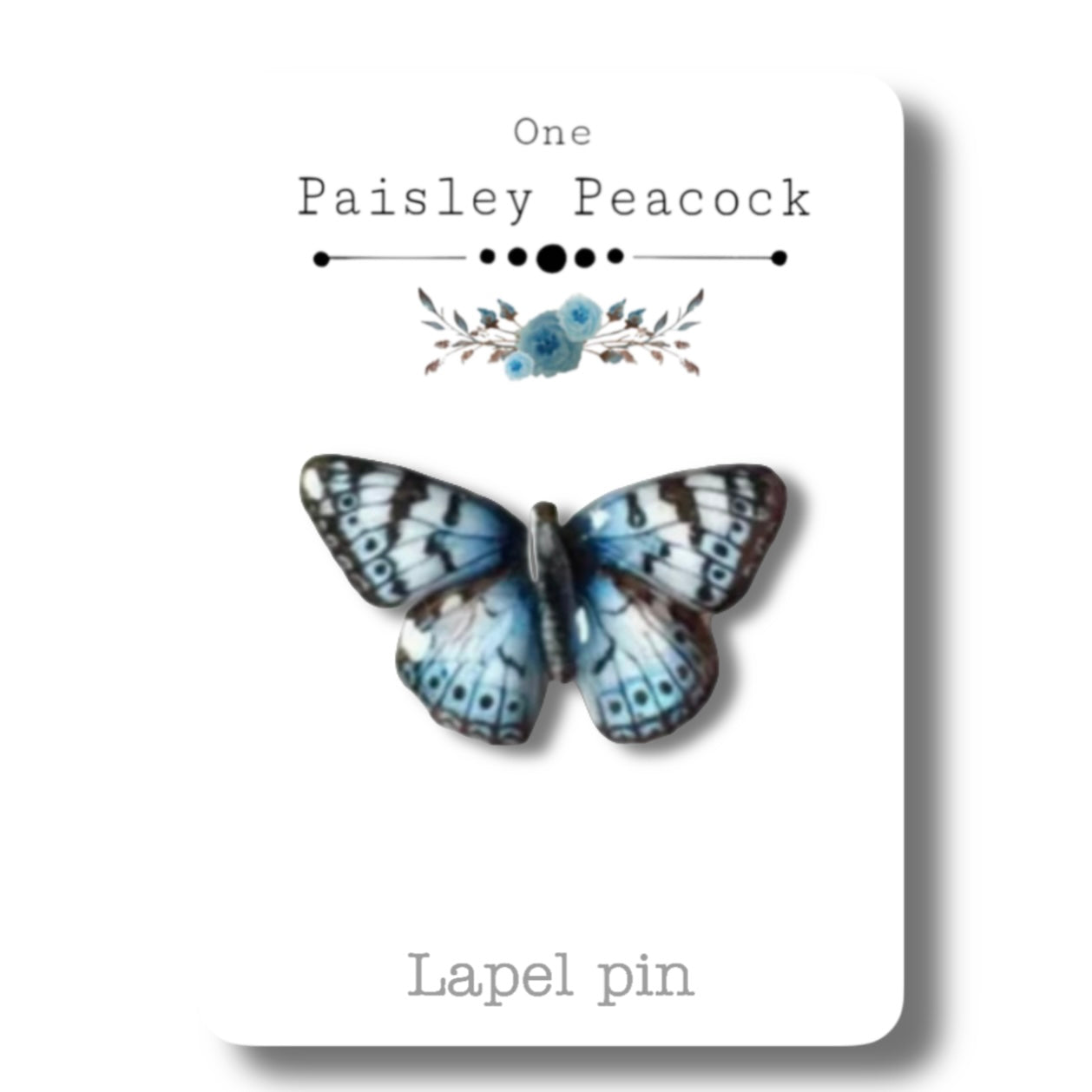 Butterfly Jewelry -monarch blue