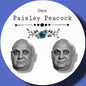 Uncle Fester stud earrings Addam’s family inspired