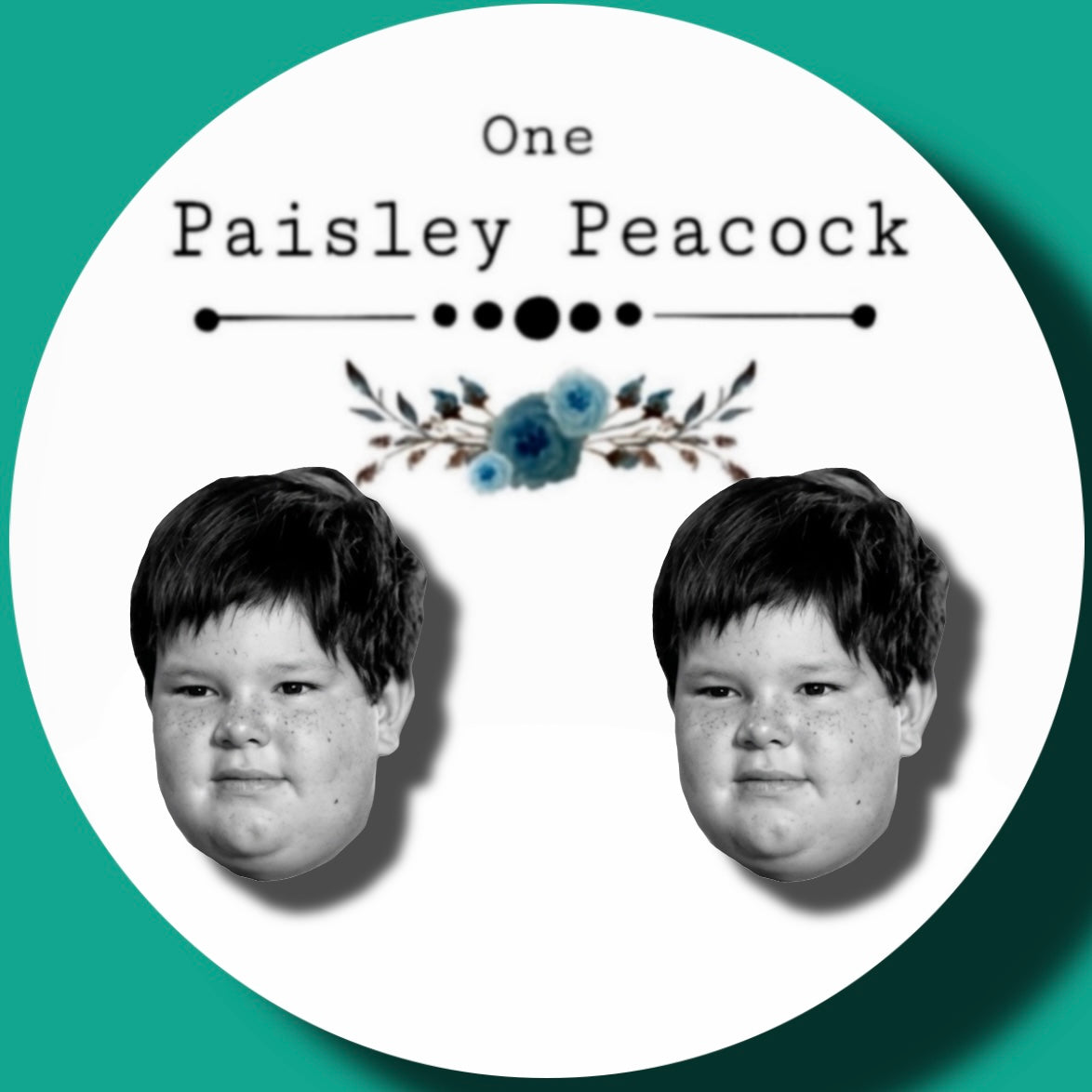 Pugsley Addam’s Family stud earrings