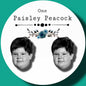 Pugsley Addam’s Family stud earrings