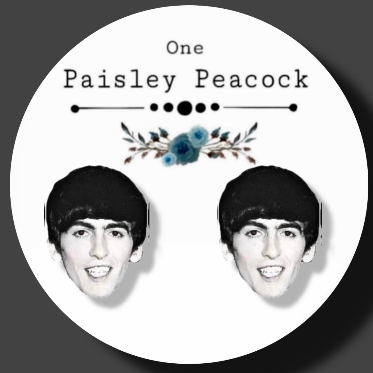 George Harrison earrings Beatles