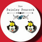 Animaniac stud earrings