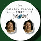 Scarecrow earrings wizard of Oz