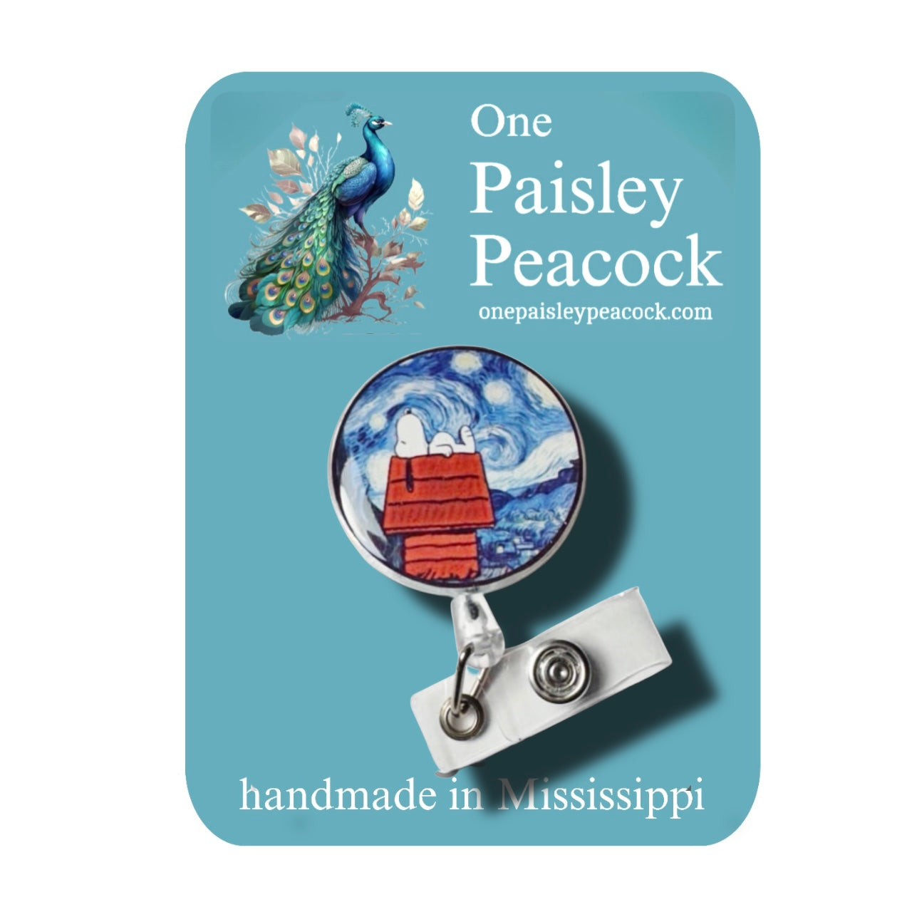 Snoopy Badge Reel