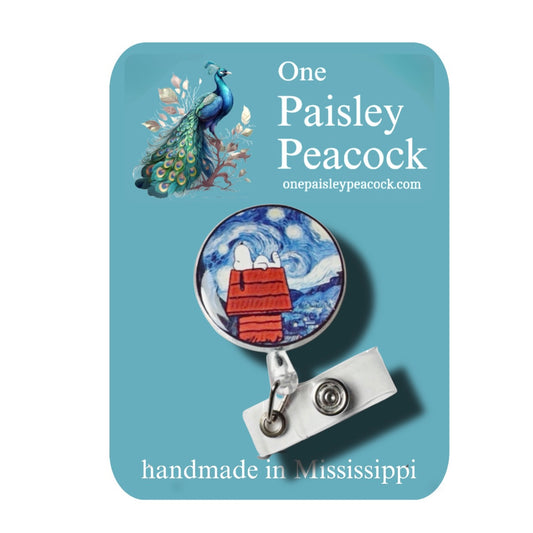Snoopy Badge Reel