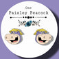 PETER POTAMUS INSPIRED HANDMADE STUD EARRINGS