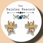 BABA LOOEY INSPIRED HANDMADE STUD EARRINGS