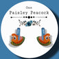 SCUFFY TUG BOAT INSPIRED HANDMADE STUD EARRINGS BOOK